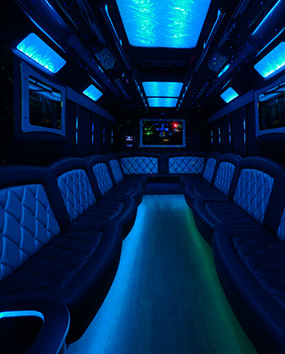 Limo bus for large groups