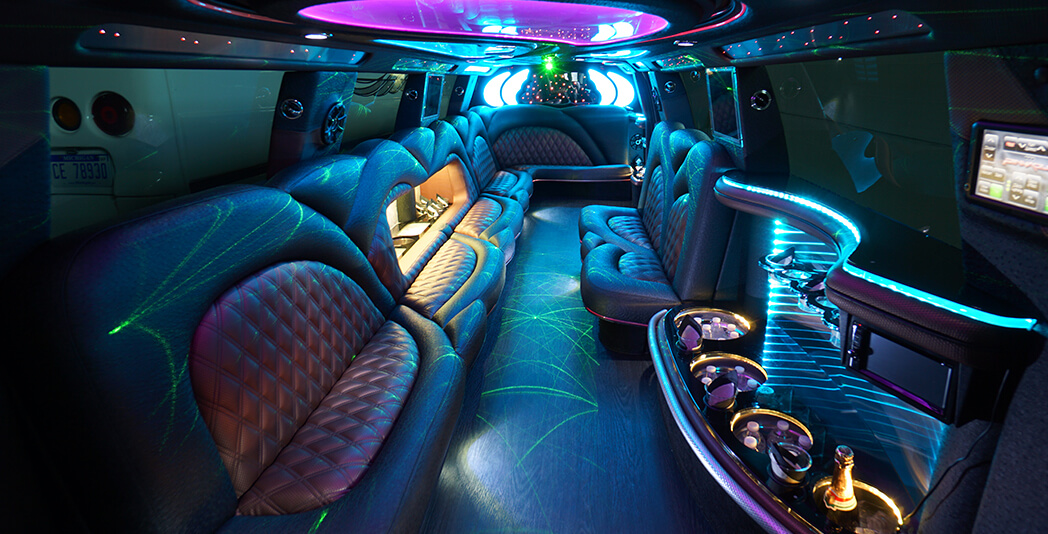 Limos with bar area